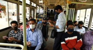 People wearing masks to visit labs that provide ca125 blood antigen test kits and STI profile test kits. COVID