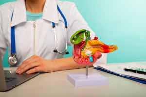 Pancreatic cancer, CA 19-9 blood test.